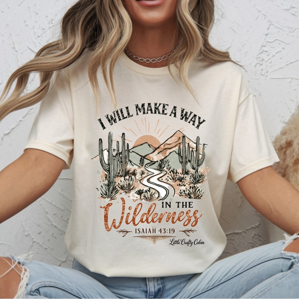 Comfort Colors Cream Graphic Tee
